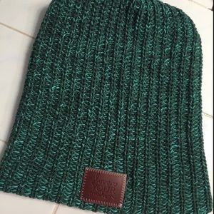 Green love your melon slouchy beanie